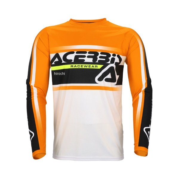 AC-26049OR-WH2 ラフ&ロード LINEAR LUGO ジャージ オレンジ/ホワイト Mサイズ