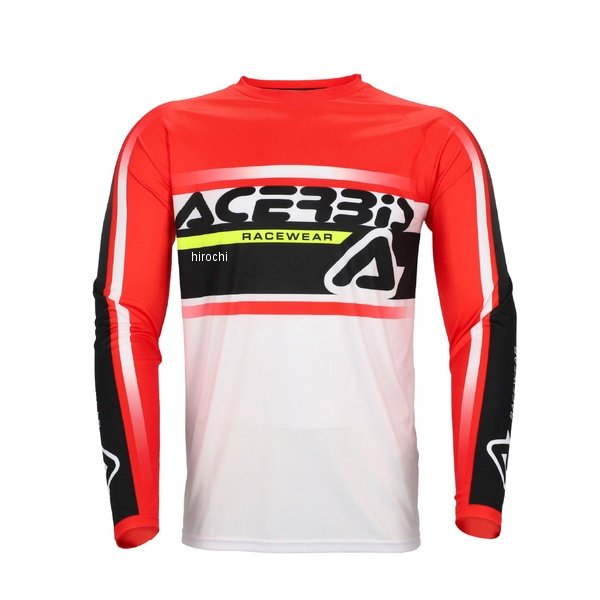 AC-26049RD-WH4 ラフ&ロード LINEAR LUGO ジャージ レッド/ホワイト XLサイズ