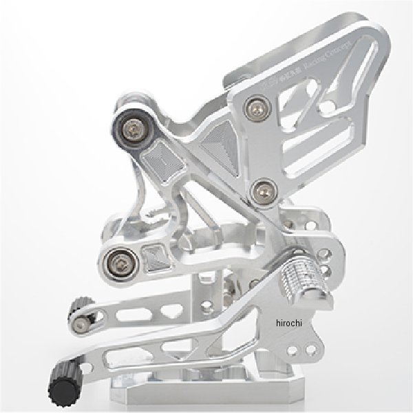 AC01-0300-CL アールズギア r's gear レーシングコンセプト ライディングステップ Z900RS クリアシルバー