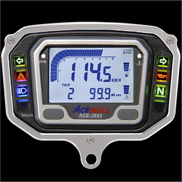 ACE3963-C-SL ウッドストック WOODSTOCK メーターステー Cタイプ ACEWELL ACE-3963用 シルバー