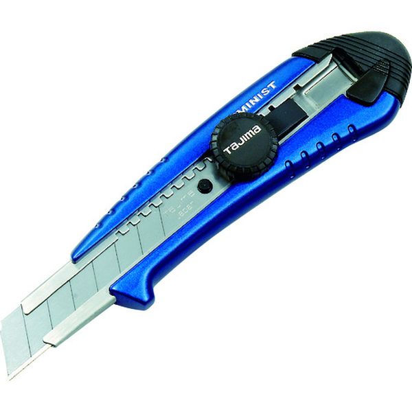 ACL501B 813-4719 (株)TJMデザイン タジマ カッターナイフ ネジプロLアルミニスト メタリックブルー