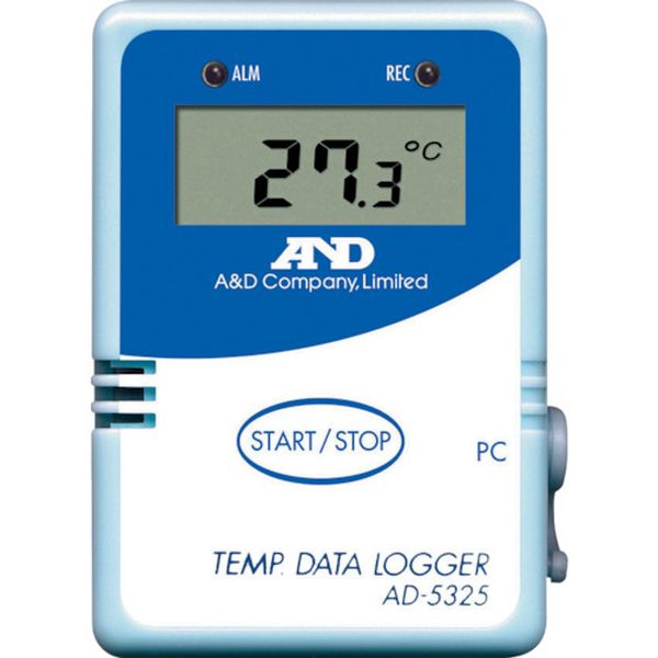 AD5325 330-6704 (株)エー・アンド・デイ A＆D 温度データーロガー 8000メモリー