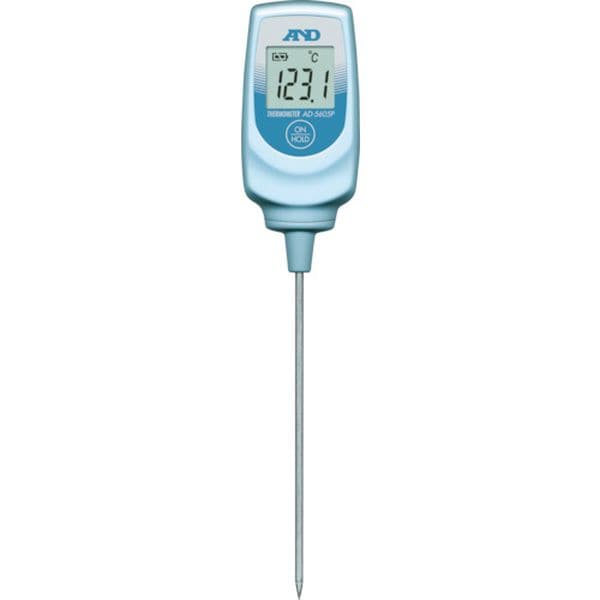AD5605P (株)エー・アンド・デイ A＆D 防水型熱電対中心温度計(Tタイプ) 測定温度範囲-50～350℃