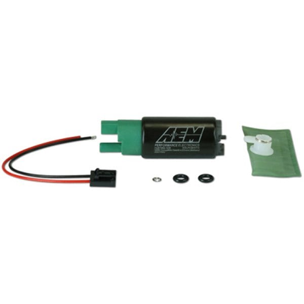 AEM 320LPH 65mm フューエルポンプ Kit w/o Mounting Hooks - Ethanol Compatible