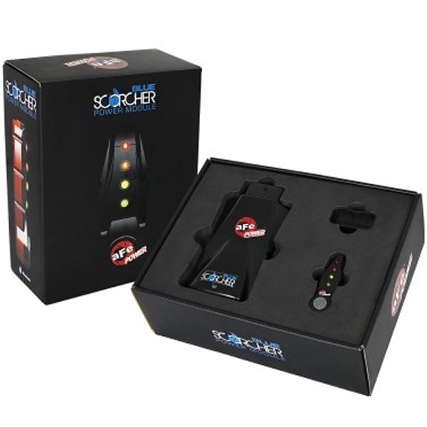 aFe Scorcher ブルー ブルーtooth Power Module 2019 GM シルバラード/Sierra 1500 L4-2.7L (t)