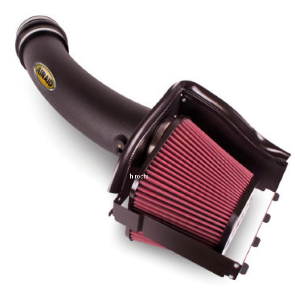 401-272 Airaid 10年-14年 フォード SVT Raptor / 11年-13年 F-150 6.2L CAD インテークシステム w/ Tube (Dry / レッド Media)