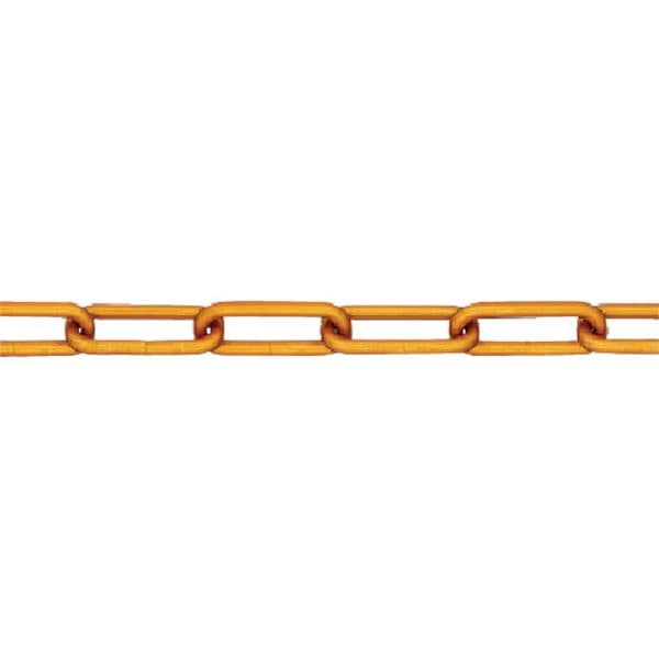 AL50GOLD 788-4796 (株)ニッサチェイン ニッサチェイン アルミ金リンクチェイン 5.0mmX15M