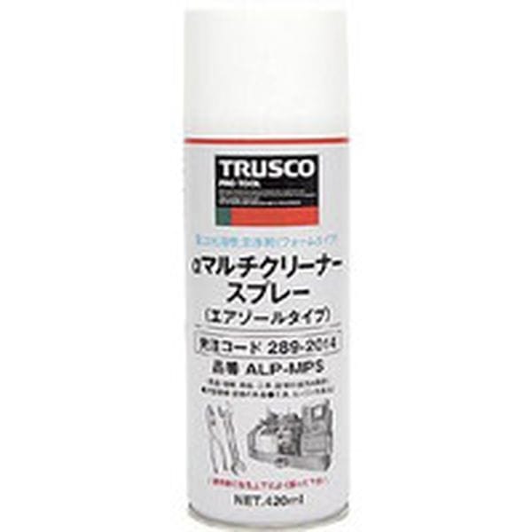 ALPMPS 289-2014 トラスコ中山(株) TRUSCO αマルチクリーナースプレー 420ml