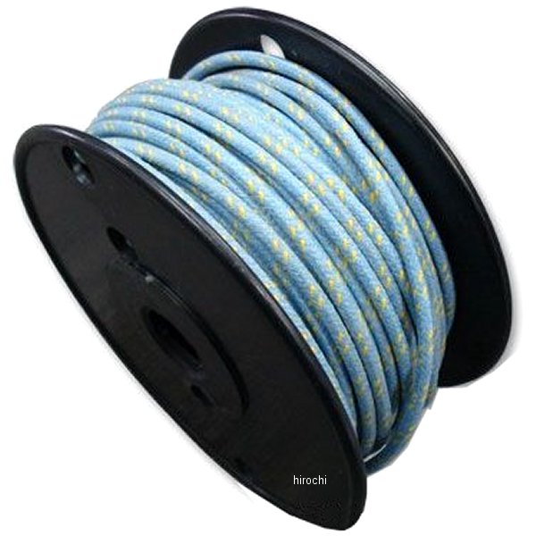 AM-067R ガッツクローム クロスカバーワイヤー 16ゲージ 青/黄 1ロール