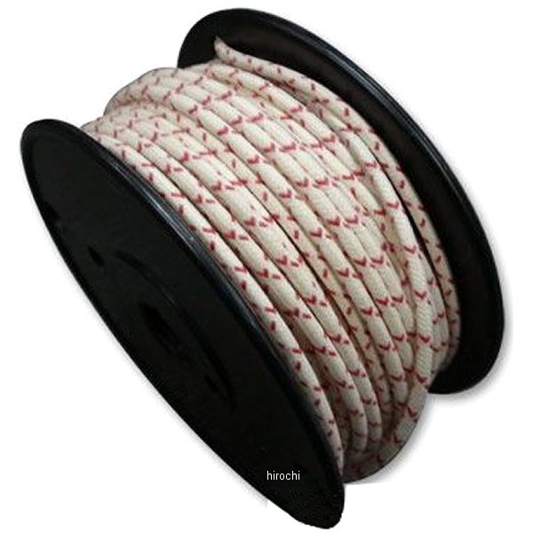 AM-075R ガッツクローム クロスカバーワイヤー 16ゲージ 白/赤 1ロール