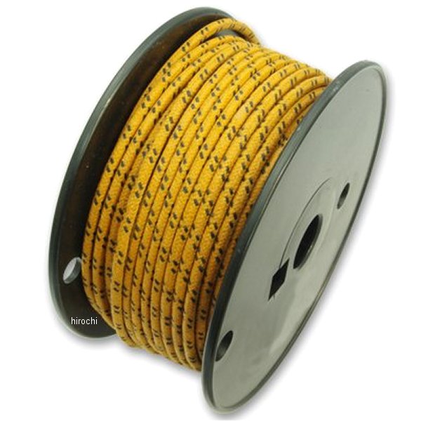 AM-081R ガッツクローム クロスカバーワイヤー 16ゲージ 橙/黒 1ロール