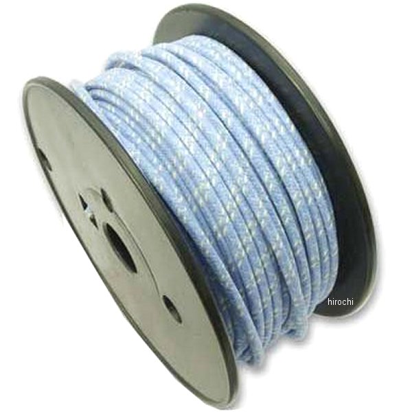 AM-082 ガッツクローム クロスカバーワイヤー 16ゲージ 青/白 1m売り