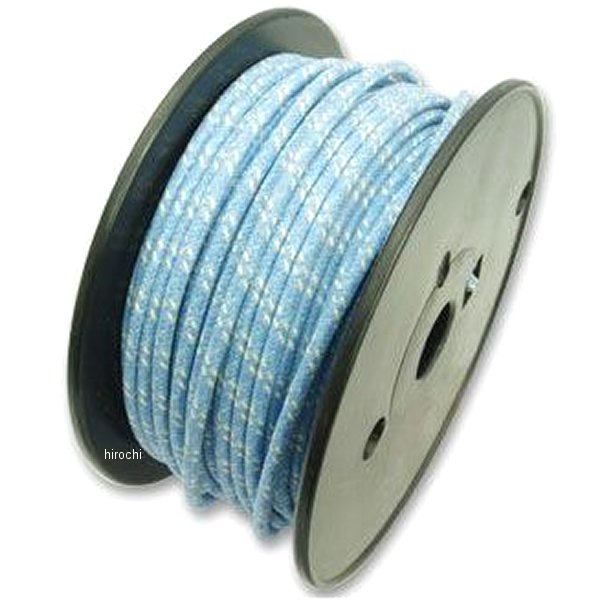 AM-082R ガッツクローム クロスカバーワイヤー 16ゲージ 青/白 1ロール