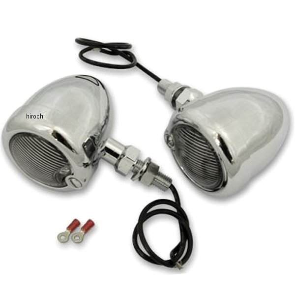 AM-137 ガッツクローム ウインカー YANKEE120スタイル M10スタッド クローム