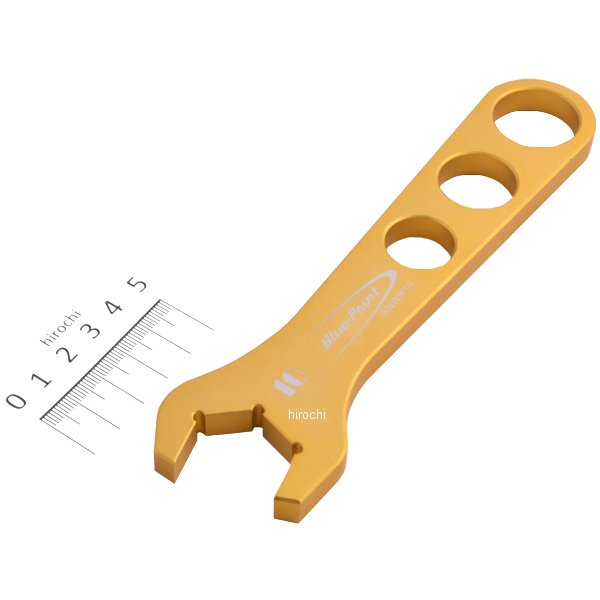 ANWR10A スナップオン Snap-on ブルーポイント オープンエンド アルミ レンチ ゴールド 1インチ No.10