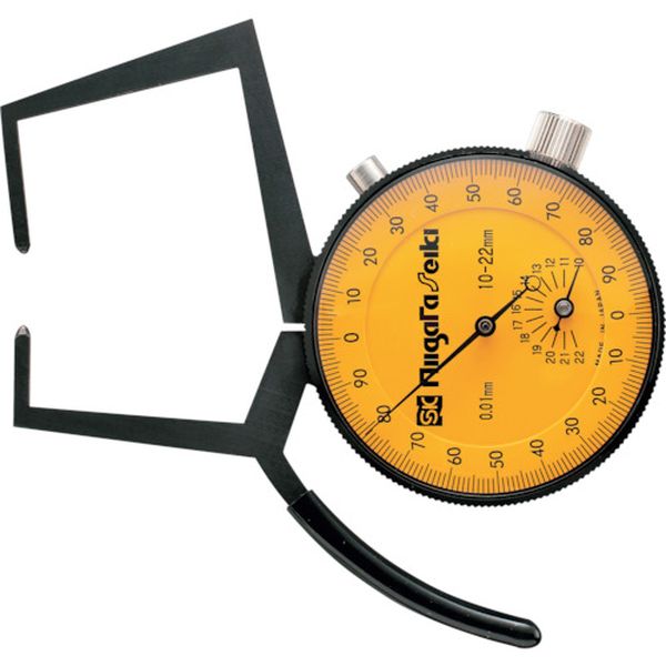 AO2 412-1431 新潟精機(株) SK ダイヤルキャリパゲージ(外側) 測定範囲10~22mm
