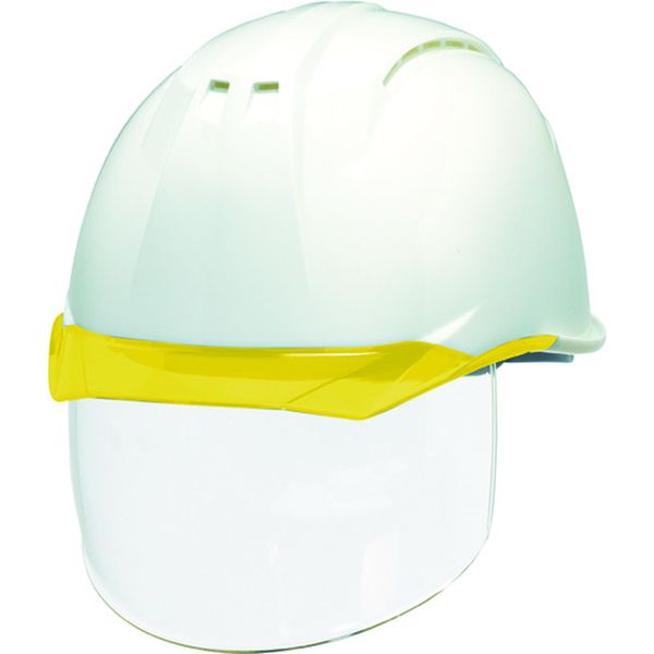 AP11EVOCSWHA6KPWO 120-0463 DIC 透明バイザーヘルメット(シールド面付) AP11EVO-CSW KP 白/オレンジ