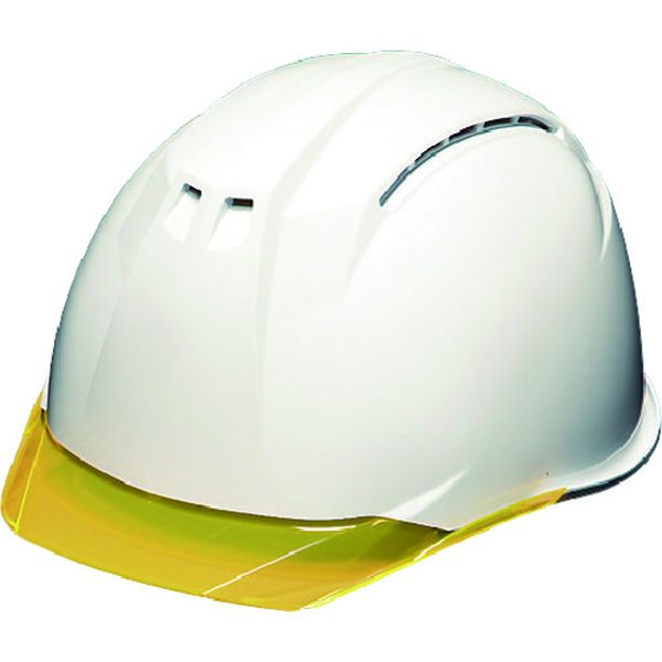 AP11EVOCWHA6KPWO 120-1995 DICプラスチック(株)安全資材営業部 DIC 透明バイザーヘルメット AP11EVO-CW KP 白/オレンジ