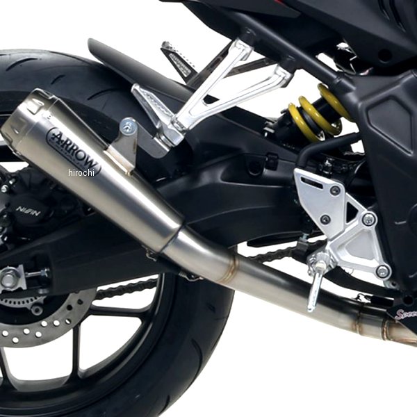 71217PR+71704MI-CB650R アロー ARROW フルエキゾースト PRO RACE 19年-21年 CB650R チタン/チタンエンド