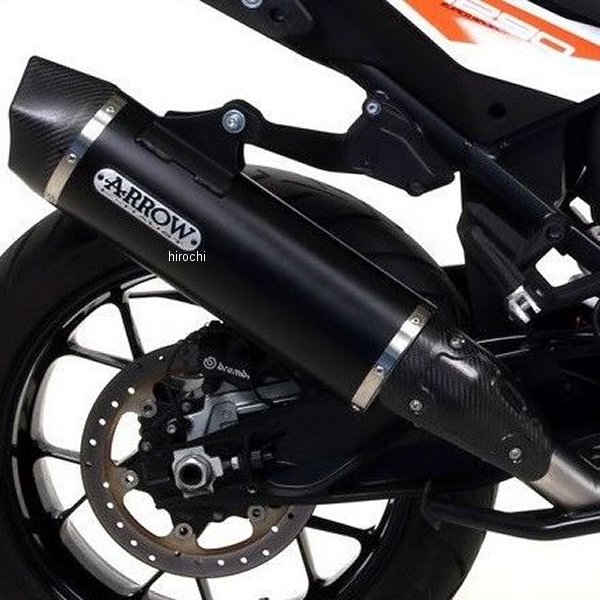 71809AKN+71495MI-1290SA アロー フルエキゾースト RACE TECH 15年-20年 KTM 1290スーパーアドベンチャー アルミダーク/カーボンエンド