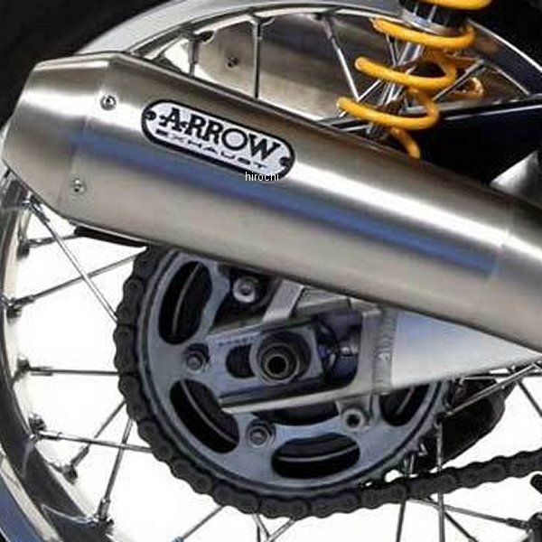 ARROW-10350 アロー スリップオンマフラー PRO RACE デュアル 16年-20年 トライアンフ Thruxton1200R ニクロム/ステンエンド