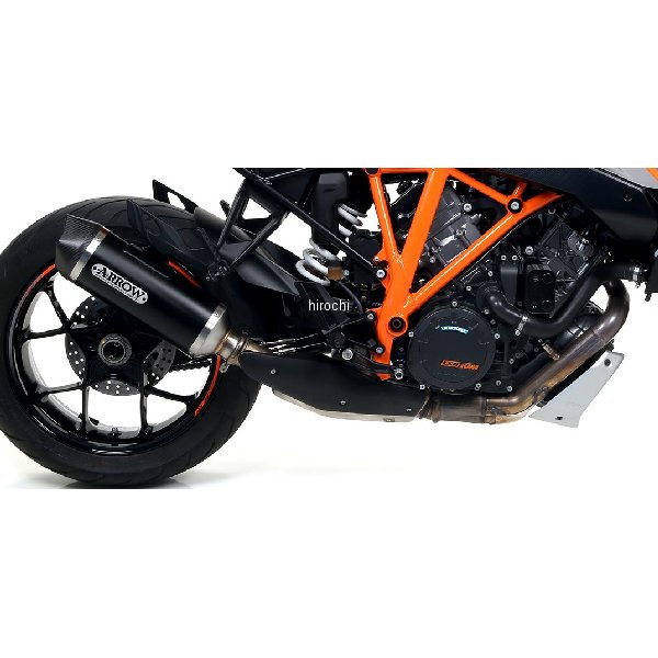 71820AKN-SuperDukeR17 アロー ARROW 車検対応スリップオンマフラー RaceTech 17年-19年 1290スーパーデュークR アルミダーク
