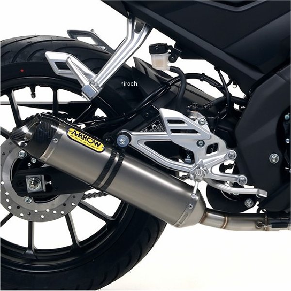 51518PK-51019KZ-mt125 アロー ARROW フルエキゾースト Street Thunder 21年-23年 MT125 チタン/カーボンエンド