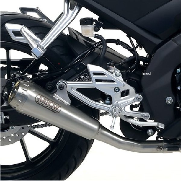 51004PRI-51019KZ-YZF-R15 アロー ARROW フルエキゾースト Pro-Race 23年 YZF-R15 ニクロム/ステンエンド