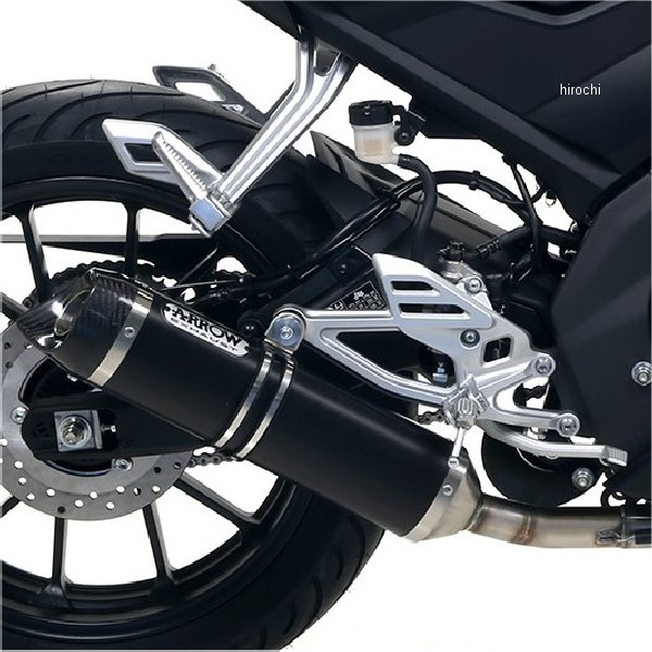 51518AKN-51018KZ-mt125 アロー ARROW フルエキゾースト Street Thunder 20年 MT-125 チタン/カーボンエンド