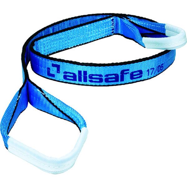 AS3E5085 オールセーフ(株) allsafe オールセーフスリングベルト3E50x8.5m スカイブルー