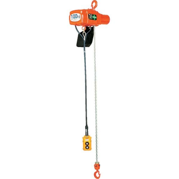 ASK0630 242-2514 単相100V小型電気チェーンブロック(1速型)60kg・3m (αS-006 3m)