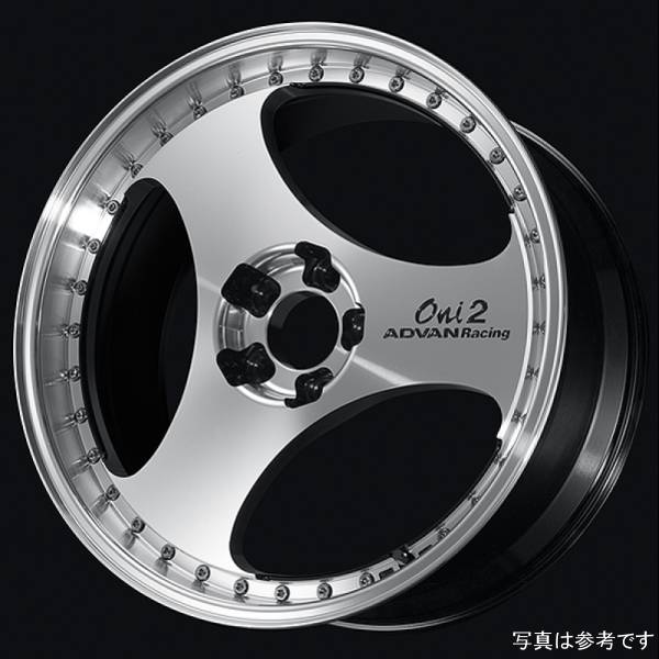 Advan RSII 18X9.5 +41 5-98 PCD レーシング ハイパーブラック