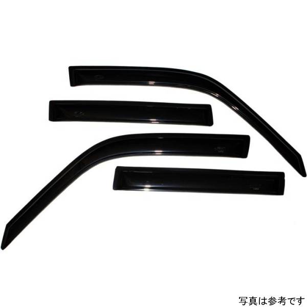 AVS 91年-97年 トヨタ ランドクルーザー Ventvisor アウトサイドマウント Window Deflectors 4pc - スモーク