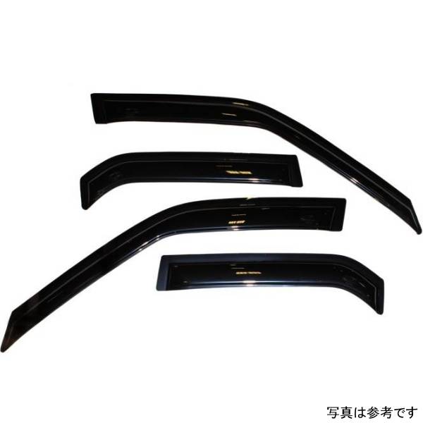 AVS 88年-92年 トヨタ Corolla Ventvisor アウトサイドマウント Window Deflectors 4pc - スモーク