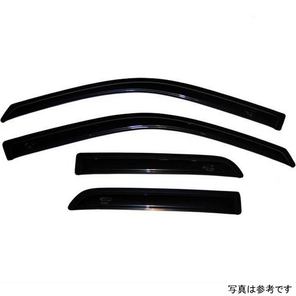 AVS 09年-18年 ダッジ RAM 1500 Quad Cab Ventvisor アウトサイドマウント Window Deflectors 4pc - スモーク
