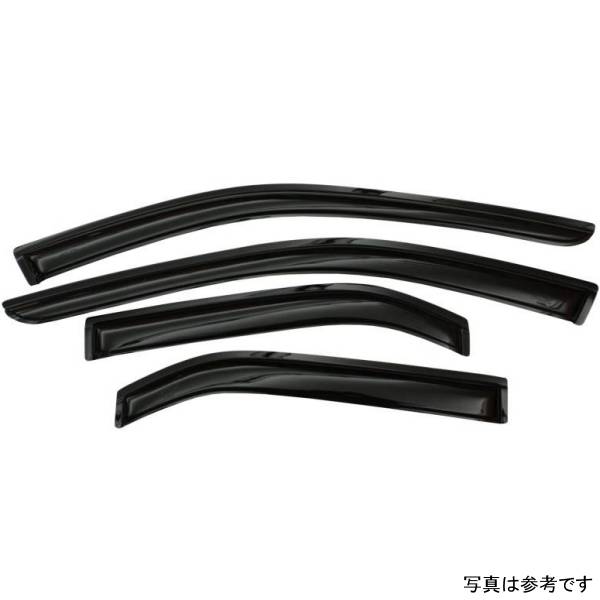 AVS 13年-17年 ニッサン Sentra Ventvisor アウトサイドマウント Window Deflectors 4pc - スモーク