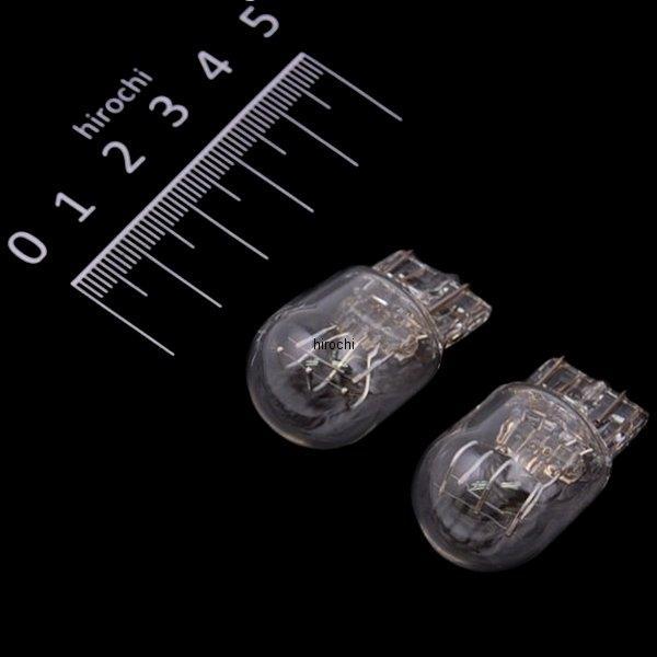 AWB74 M&H マツシマ ノーマルバルブ 12V18/5W ストップ/テール球 (クリア) (2個入り)
