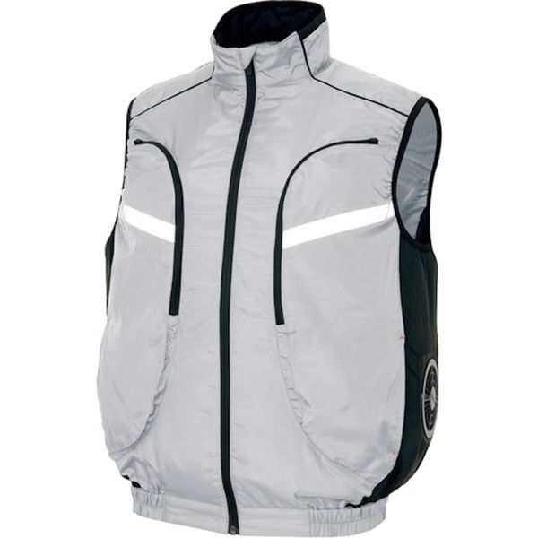 AZ50195003LL アイトス(株) アイトス 物流作業対応型空調服ベスト(空調服TM) シルバー LL