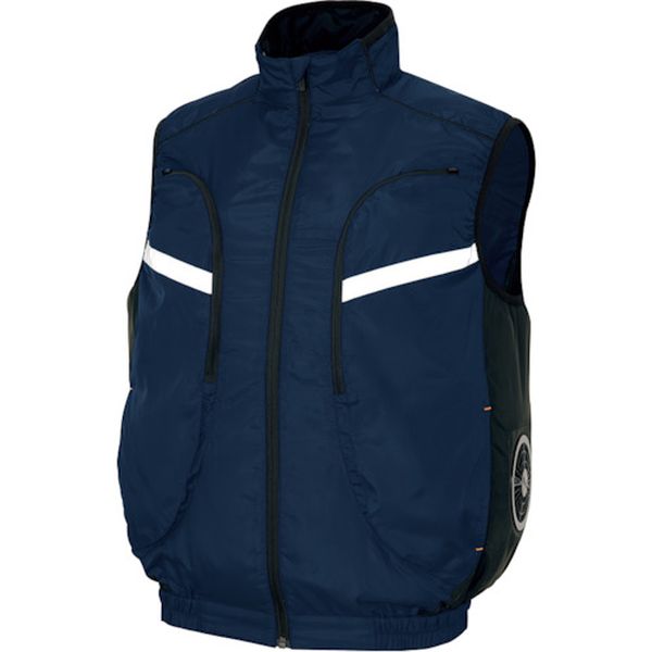 AZ50195008L アイトス(株) アイトス 物流作業対応型空調服ベスト(空調服TM) ネイビー L