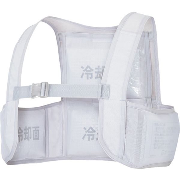 AZ865948003F アイトス(株) アイトス アイスベスト(アイスパック4個付)シルバーグレー F