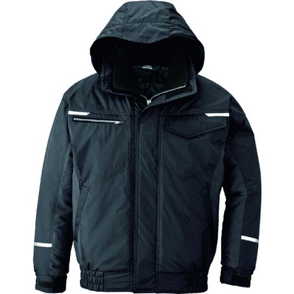 AZ93660104L 226-1565 アイトス(株) アイトス 制電防寒ブルゾン ブラック