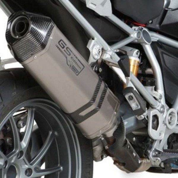 B.016.LGS ミヴ Mivv スリップオンマフラー EDGE 13年-18年 BMW R1200GS SPEED チタン