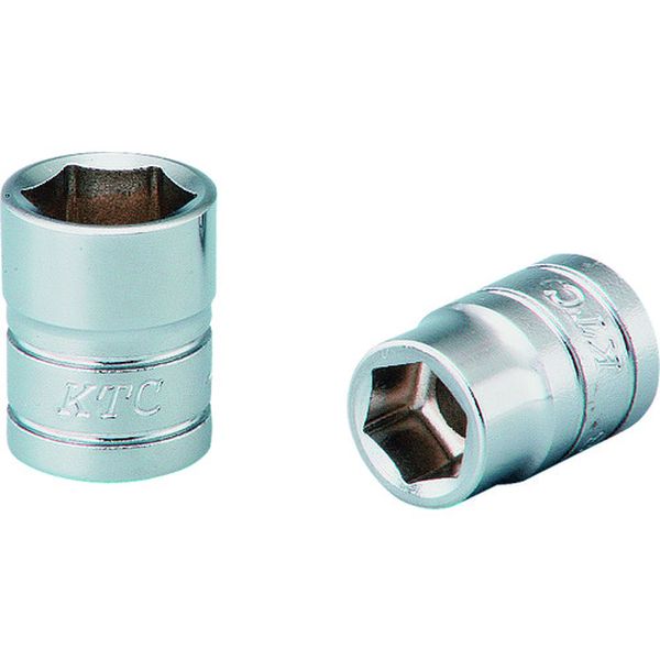 B2-1/2 京都機械工具(株) KTC インチ 6.3sq.ソケット(六角) 対辺寸法1/2inch 全長20.5mm