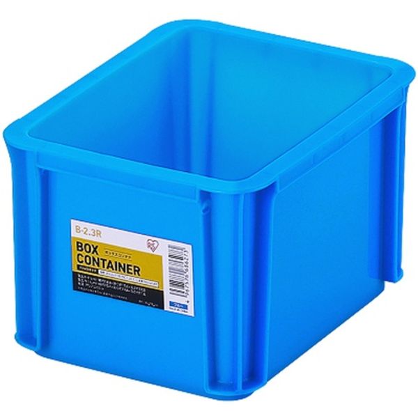 B2.3RBL 629-3751 アイリスオーヤマ(株) IRIS 299255 BOXコンテナ B-2.3R ブルー