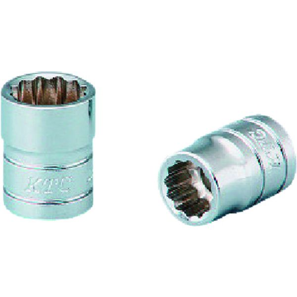 B2055WS 859-1241 6.3sq.ソケット(十二角)パック・台紙仕様 差込角6.35mm B2-055袋入り
