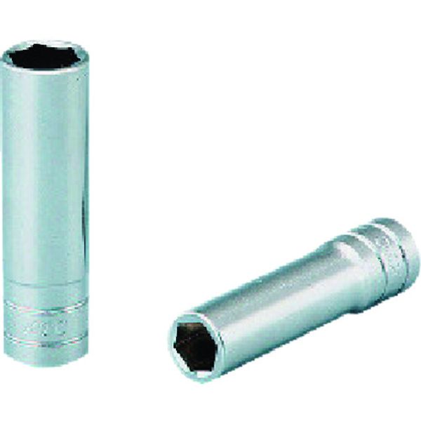 B2L08S 6.3sq.ディープソケット(六角)パック・台紙仕様 差込角6.35mm B2L-08袋入り