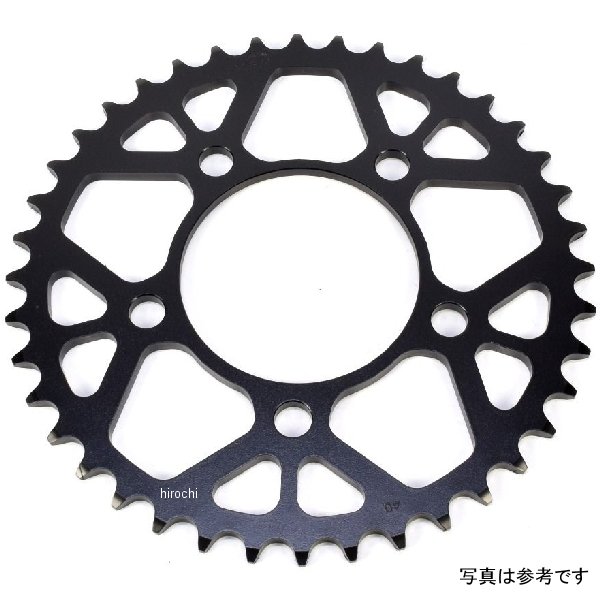 B4130R40K ザム XAM リア スプロケット タフライトスチール 520/40T レブル500 ブラック