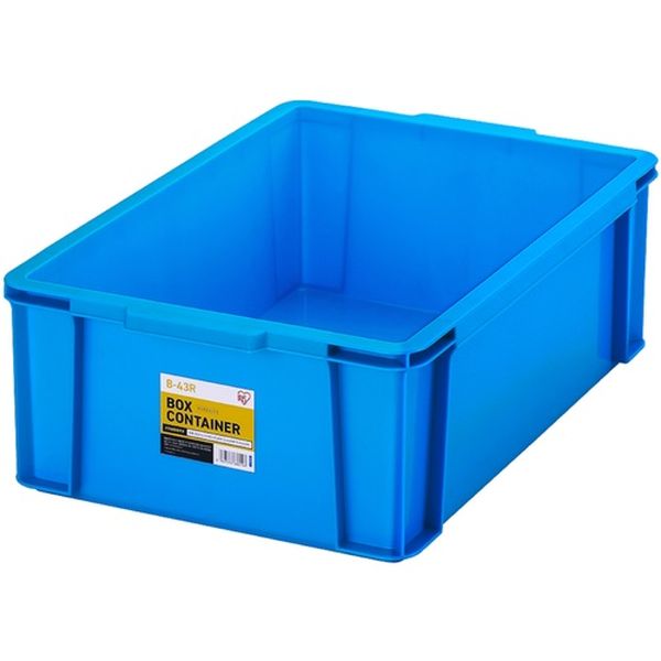 B43RBL 629-3648 アイリスオーヤマ(株) IRIS 299247 BOXコンテナ B-43R ブルー