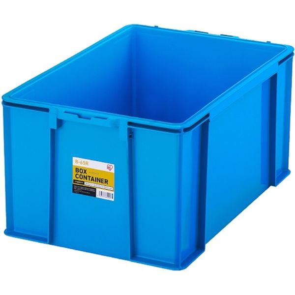 B65RBL 629-3702 アイリスオーヤマ(株) IRIS 299218 BOXコンテナ B-65R ブルー