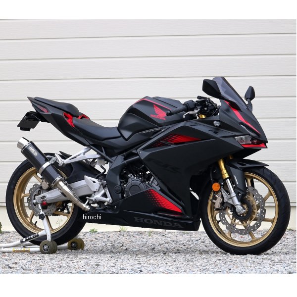 BC1240JM ダブルアールズ WR'S スリップオンマフラー ラウンド JMCA認証 20年-22年 CBR250RR カーボン